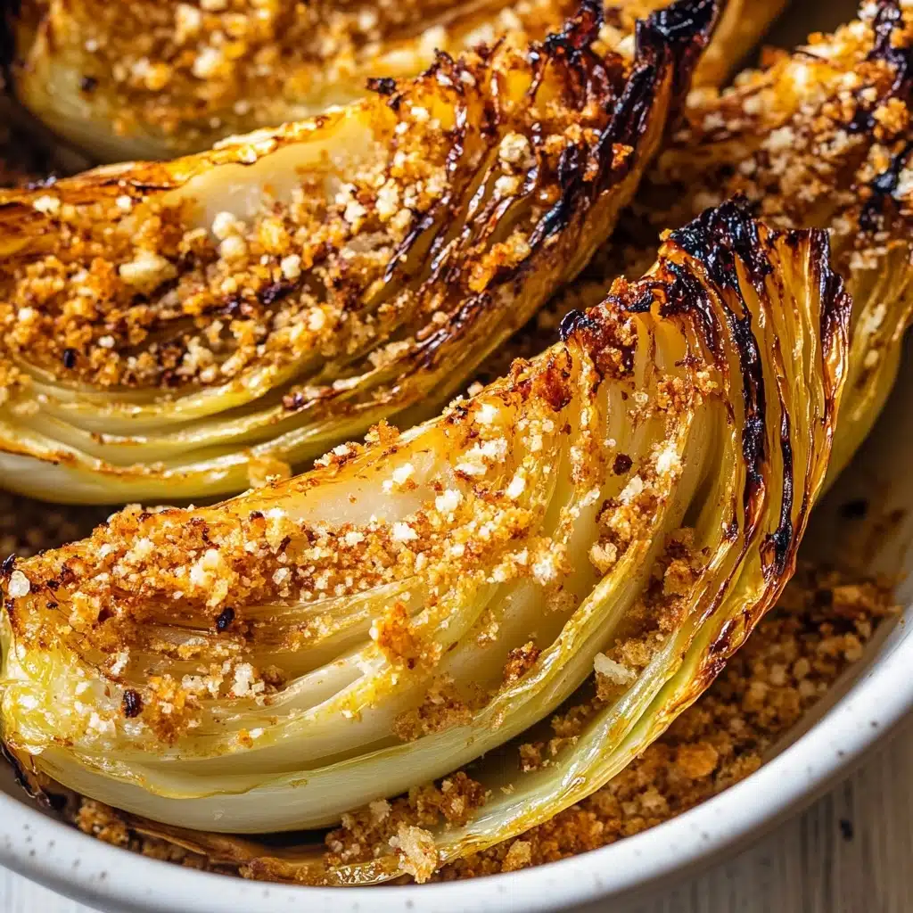 Miso Butter Roasted Cabbage Wedges Recipe - Recipe Image
