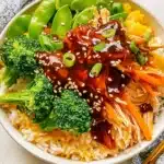Instant Pot Teriyaki Chicken Rice Bowls Recipe