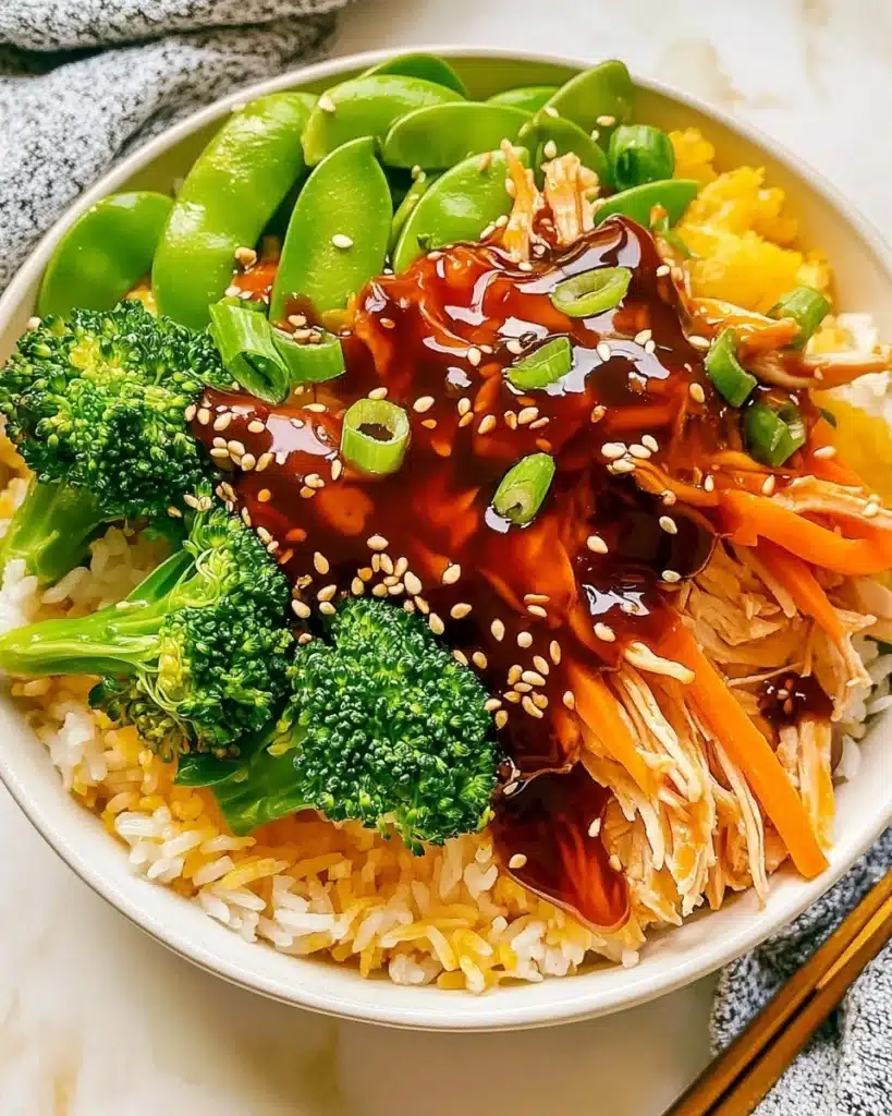 Instant Pot Teriyaki Chicken Rice Bowls Recipe