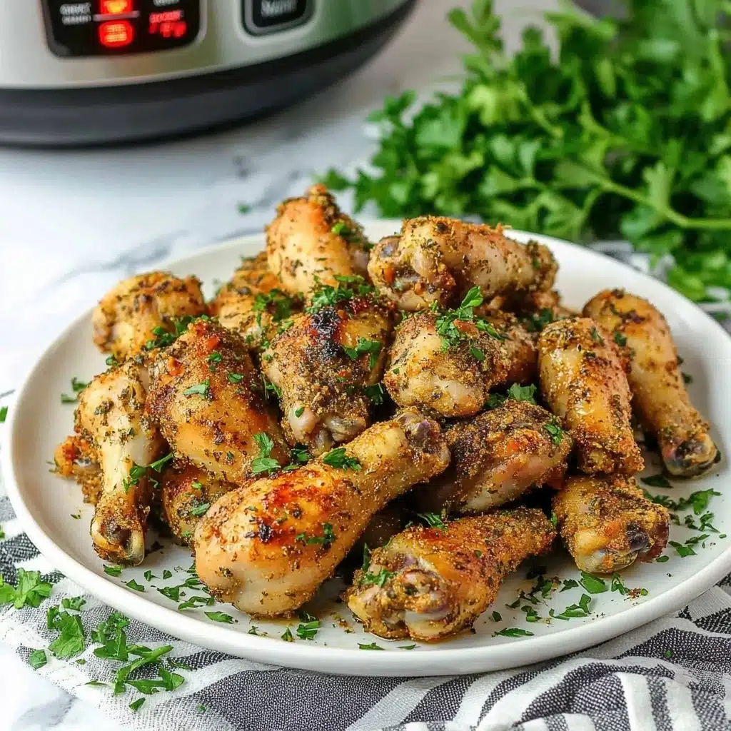 Instant Pot Garlic Parmesan Chicken Wings Recipe - Recipe Image