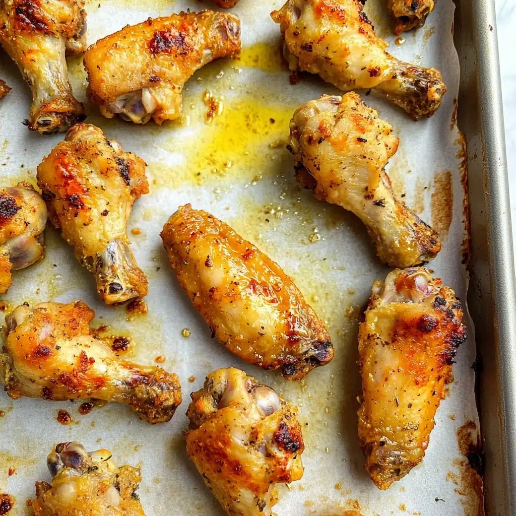 Instant Pot Garlic Parmesan Chicken Wings Recipe - Recipe Image