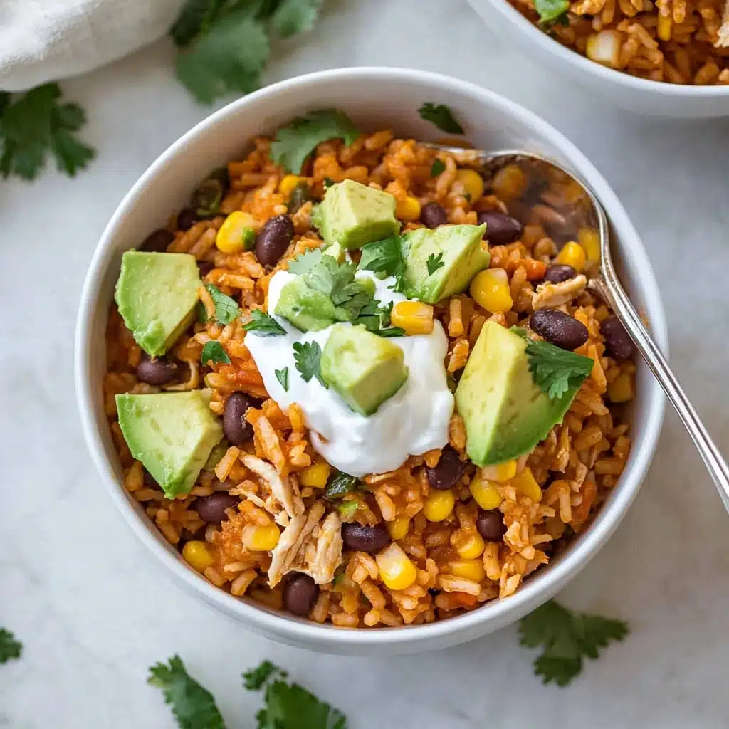 Instant Pot Chicken Taco Bowls Recipe - Recipe Image