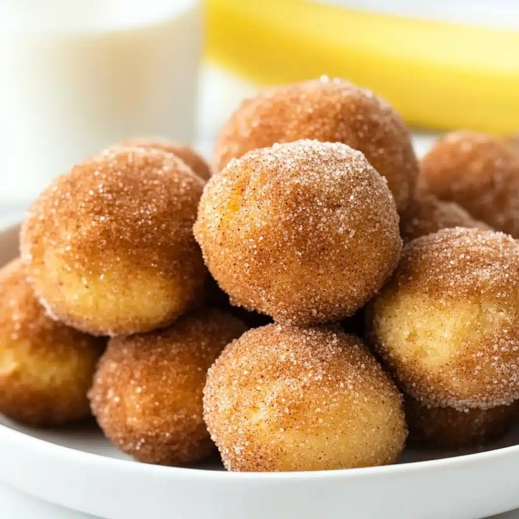Banana Donut Holes Recipe - Recipe Image