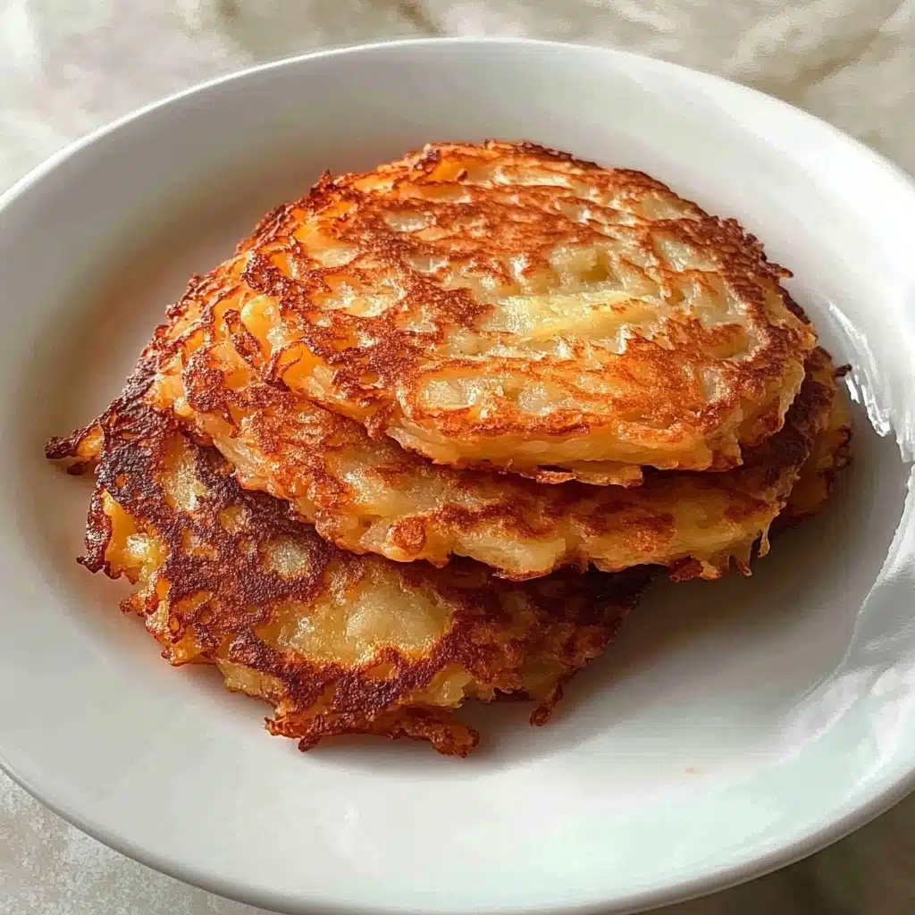 Cheesy Potato Pancakes Recipe - Recipe Image