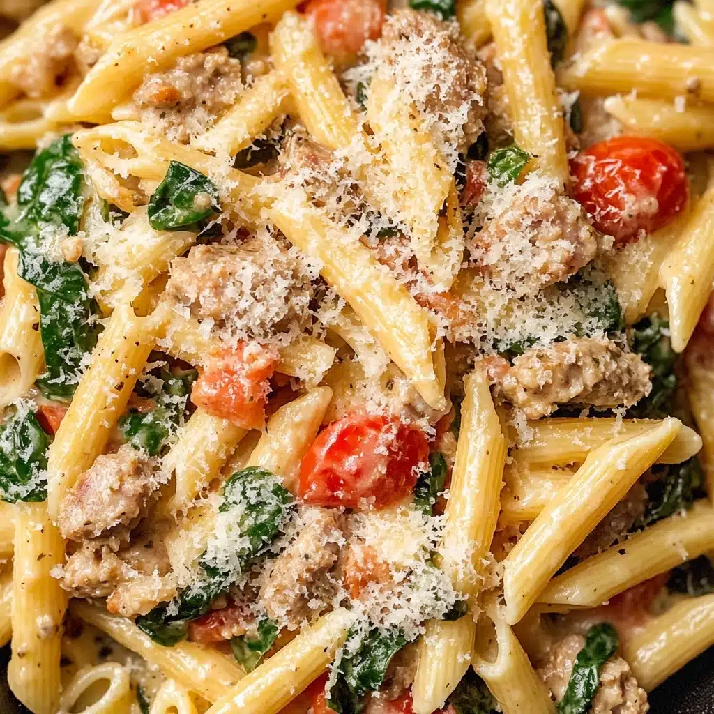 Spicy Italian Sausage Pasta Recipe - Recipe Image