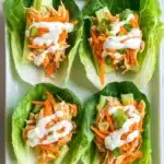 Instant Pot Buffalo Chicken Lettuce Wraps Recipe