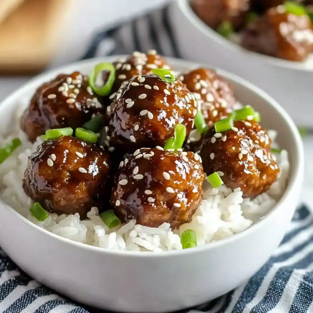 Instant Pot Teriyaki Meatballs Recipe - Recipe Image