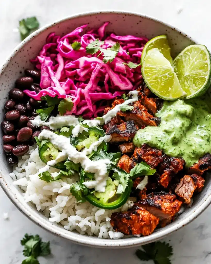 Fish Taco Bowls with Cilantro-Lime Rice Recipe
