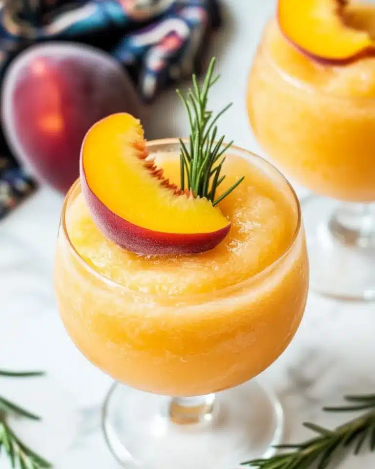 Peach Rosé Smoothie Recipe