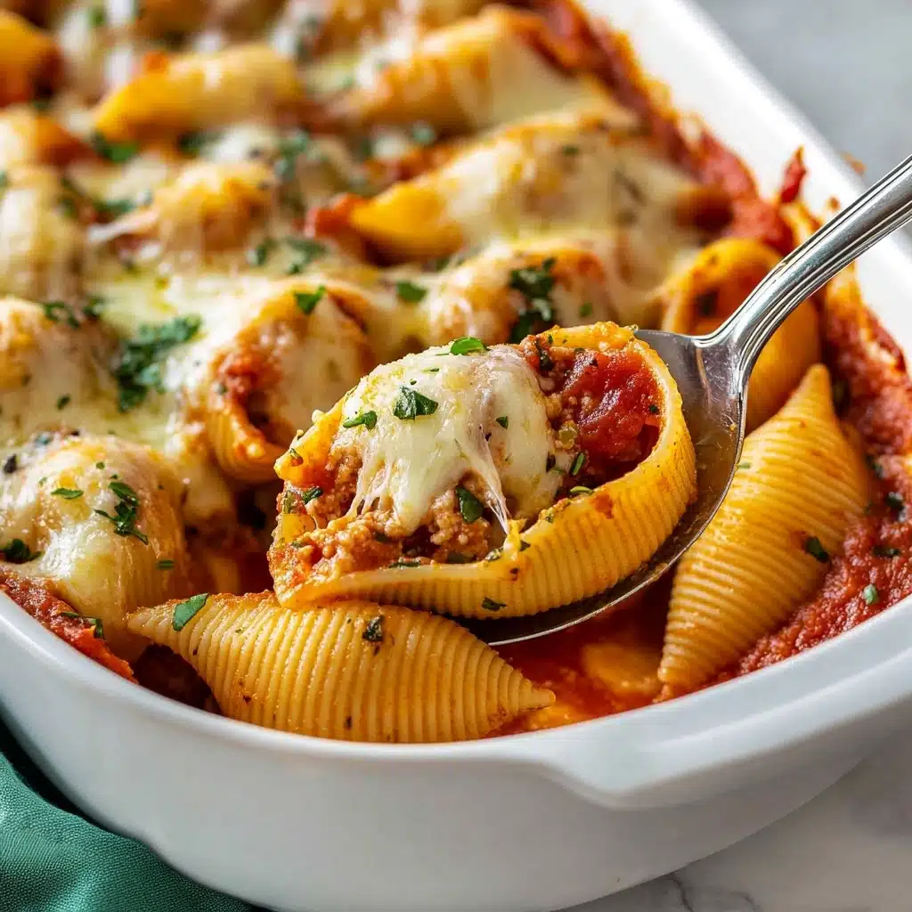 Spinach and Ricotta Stuffed Pasta Shells Recipe - Recipe Image