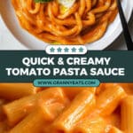 Creamy Tomato Pasta Sauce Recipe