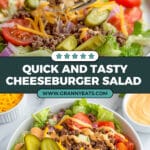 Cheeseburger Salad Recipe