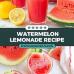Watermelon Lemonade Recipe