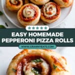Pepperoni Pizza Rolls Recipe
