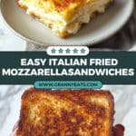 Mozzarella in Carrozza (Italian Fried Mozzarella Sandwiches) Recipe
