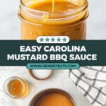 Carolina Mustard BBQ Sauce Recipe