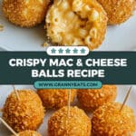 Easy Mac & Cheese Balls Recipe
