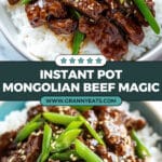 Instant Pot Mongolian Beef Recipe