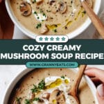 Creamy Mushroom Soup Recipe