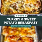 Turkey & Sweet Potato Breakfast Bake Recipe
