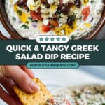 Greek Salad Dip Recipe