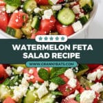 Watermelon Salad Recipe