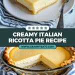 Italian Ricotta Pie Recipe