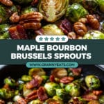 Brussels Sprouts in Maple Bourbon Sauce Recipe