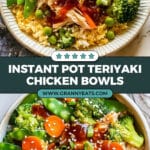 Instant Pot Teriyaki Chicken Rice Bowls Recipe