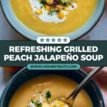 Late Summer Peach Soup Recipe