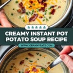 Creamy Instant Pot Potato Soup Recipe