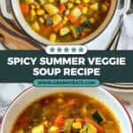 Spicy Summer Vegetable Soup Recipe