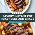 Instant Pot Roast Beef and Gravy Recipe