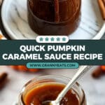 Pumpkin Caramel Sauce Recipe