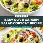 Copycat Olive Garden Salad Recipe