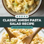 Amish Pasta Salad Recipe
