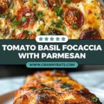 Tomato Basil Focaccia Bread Recipe