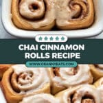 Chai Cinnamon Rolls Recipe