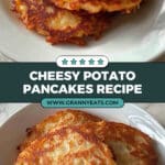 Cheesy Potato Pancakes Recipe