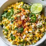 Grilled Corn Salad with Cotija Recipe