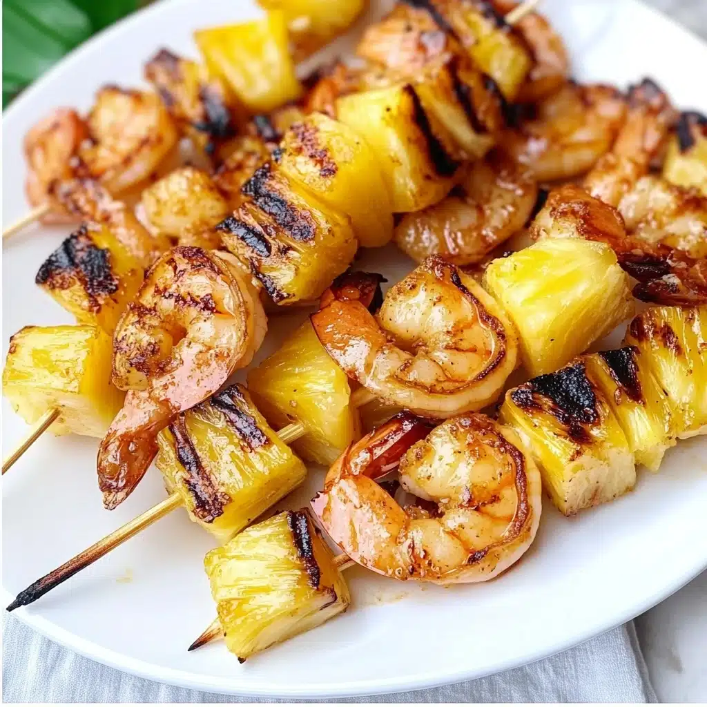 Shrimp and Pineapple Skewers Recipe - Recipe Image