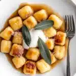 Crispy Pan Fried Gnocchi with Brown Butter Recipe
