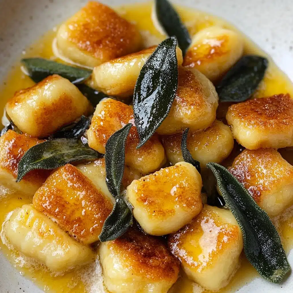 Crispy Pan Fried Gnocchi with Brown Butter Recipe - Recipe Image