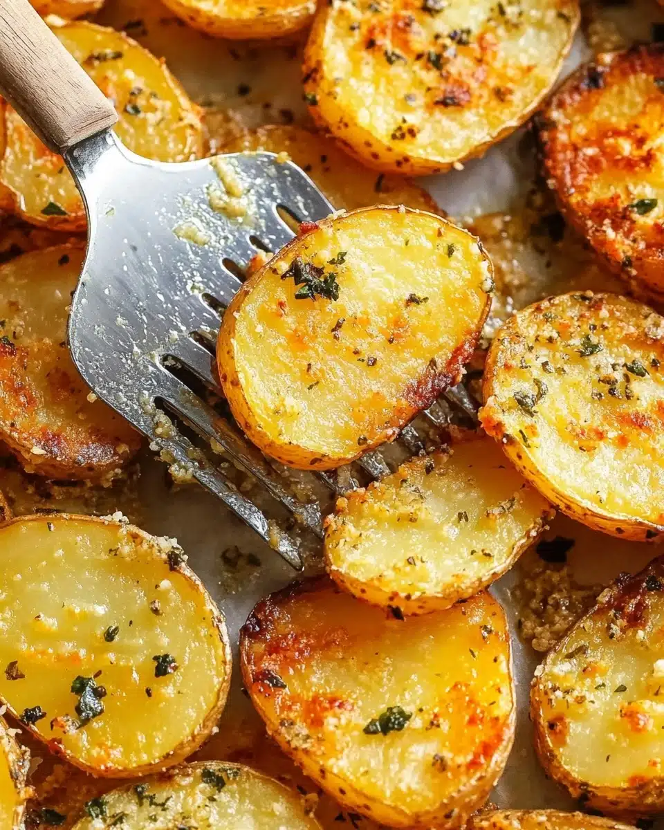 Crispy Parmesan Potatoes Recipe