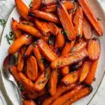 Roasted Carrots with Honey & Thyme Recipe