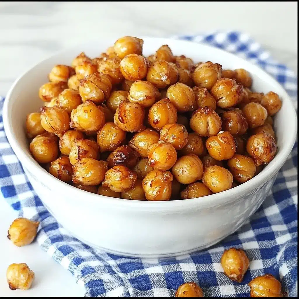 Crispy Crunchy Roasted Chickpeas Recipe - Recipe Image