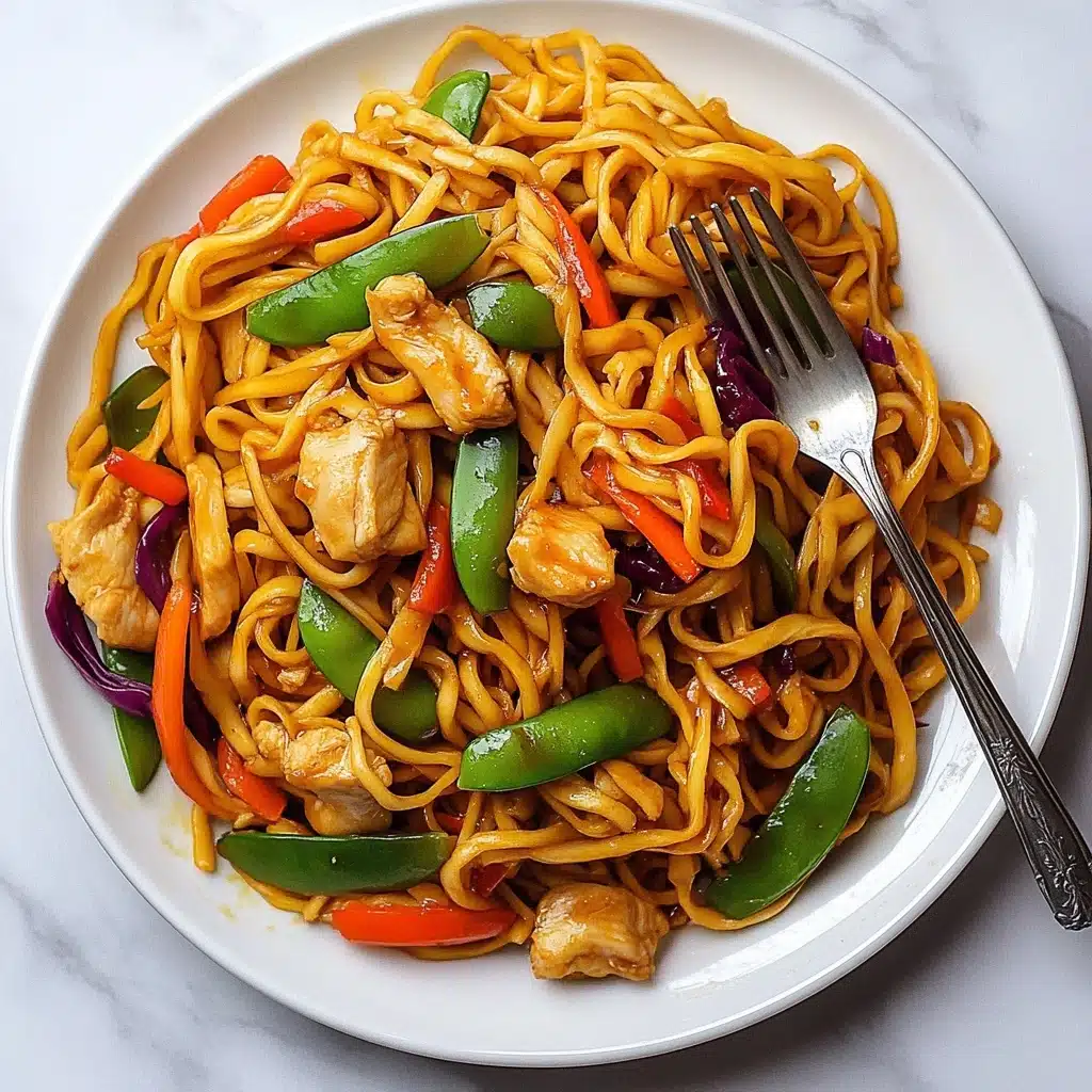 One Pot Chicken Chow Mein Recipe - Recipe Image