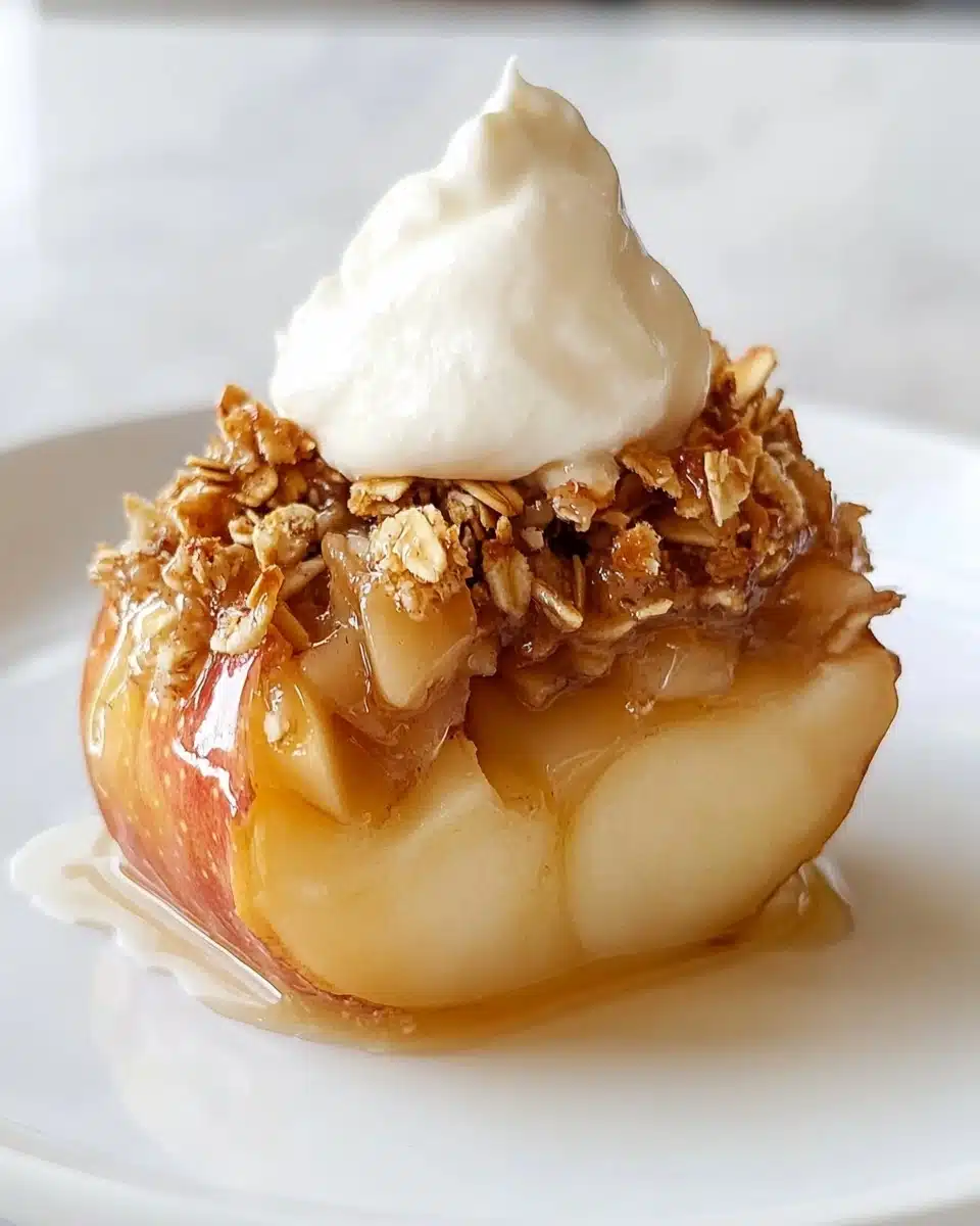 Air Fryer Baked Apples Recipe