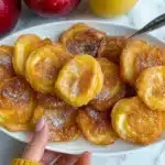 German Fried Apple Rings Recipe