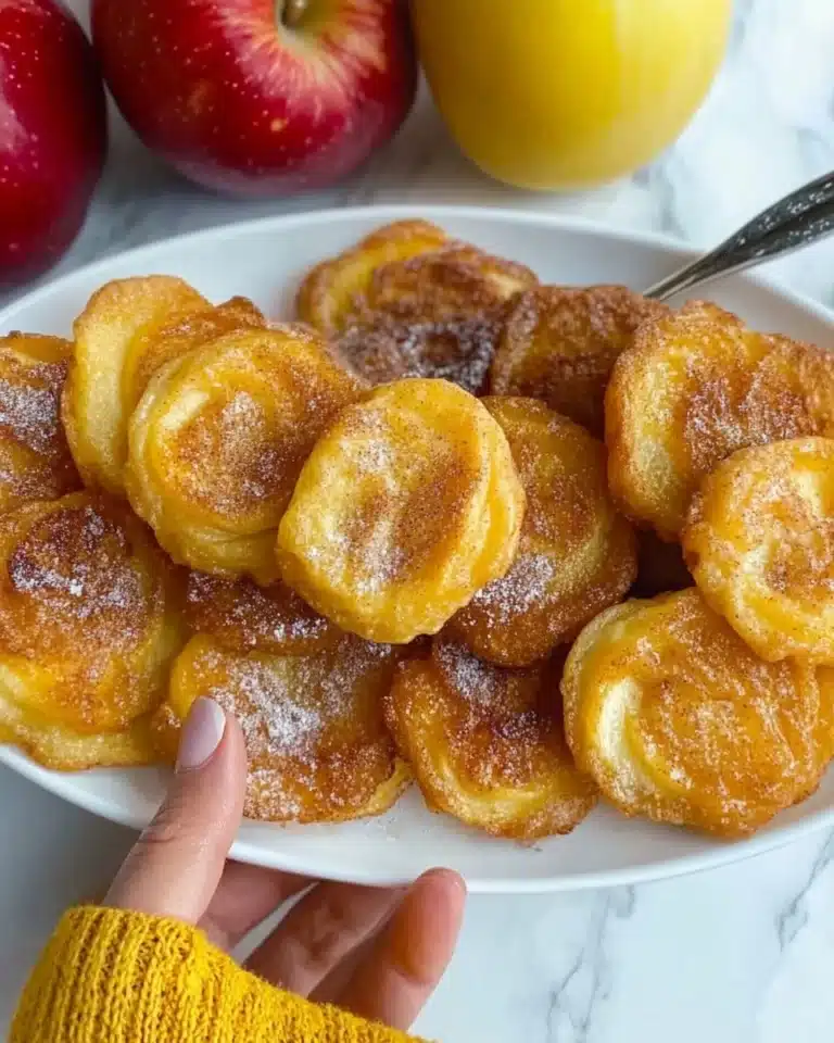 German Fried Apple Rings Recipe